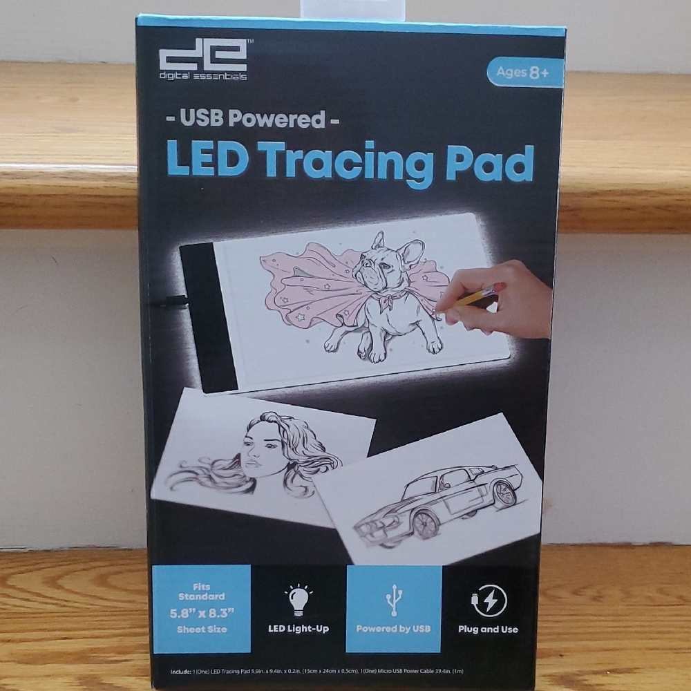Digital Arts USB powered LED Tracing Pad